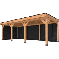 Hillhout Douglas Plat dak Premium 750 x 350 cm
