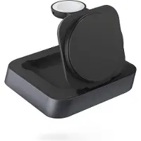 ZENS MagSafe en Qi2 Draadloze Oplader 15W met Standaard en Watch Stand