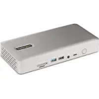 StarTech.com Thunderbolt 4 Multi-Monitor Docking Station, Quad/Triple/Dual Display Dock, 2x HDMI/2x DisplayPort, 7x USB Hub, 2.5Gb Ethernet, 98W Power Delivery