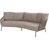 4 Seasons Outdoor | Capalbio Loungebank 3-zits