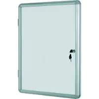 BI-Office Enclore Indoor Vitrine Magnetisch 9 x A4 Afsluitbaar 72 (B) x 98,1 (H) cm Wit