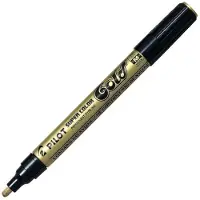 Pilot Viltstift pilot super sc-g m goud | Omdoos a 12 stuk | 12 stuks