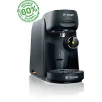 Bosch TAS162E, capsuleapparaat, 0,7 liter, voor koffie capsules, 1400 W, zwart
