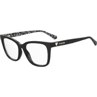 Love Moschino Vl5056 Zwarte Rechthoekige Zonnebril