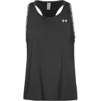 Under Armour Sporttop 'Knockout' zwart / wit