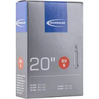 Schwalbe binnenband 20 x 1 1/8-1.50 (28/40-406) sv6 fv 40 mm