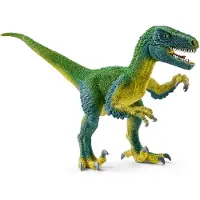 Schleich Vélociraptor figuur, grootte 18 cm, 14585 Dinosaurussen, Voor kinderen vanaf 3 jaar