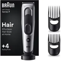 Braun Series 7 HC7390 Tondeuse - met 17 Lengte - Instellingen - Grijs