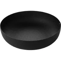 Alessi Mandje Round Texture Black 21 cm