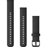 Garmin Siliconen bandje - 18 mm aansluiting - Black / Slate