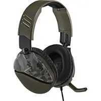 Turtle Beach Recon 70 Camo Groen, stereo gaming headset met oorkussens