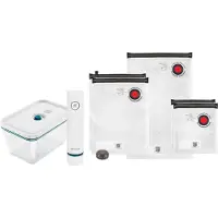 Zwilling Fresh+save Quick La Mer Glazen Set Schenktuit En Dop Vacuümverpakker