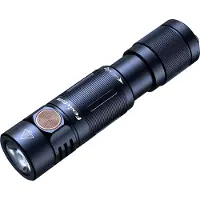 Fenix Light E05R oplaadbare sleutelhangerzaklamp, zwart