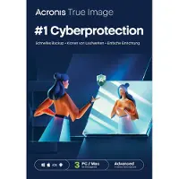 Acronis Software True Image Advanced [3 apparaten - 1 jaar] + 500 GB Cloud Storage [3 apparaten - 1 jaar].