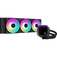 DeepCool LS720SE 240mm ARGB Water Cooler, 3x 120mm PWM ARGB High Performance Fan, sockets: Intel: LGA2066/2011-v3/2011/1700/1200/1151/1150/1155 AMD: AM5/AM5,L.S.P Cable