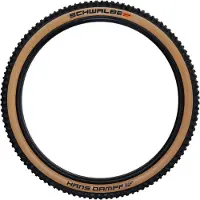 Schwalbe Hans Dampf 27.5'' MTB Band Tubeless Ready Opvouwbaar Super Trail Addix Soft Bronze Zijwanden E-Bike E-25 || Maat: 2.60