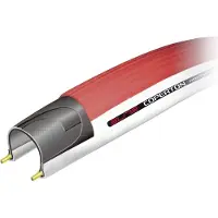 Elite Coperton band voor rolwiel, 700c x 25, stijver racefietsband, rood. 700C x 25, rood. 700C x 25, rood