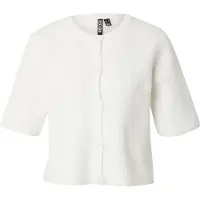 Pieces Gebreid vest 'PCSilly' wit