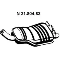VEGAZ BS-414 Einddemper