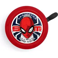 Disney TSUM TSUM Spider-man fietsbel 55 mm rood