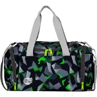 MCNEILL Sporttas grijs / neongroen / zwart