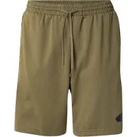 Adidas Sportbroek 'ESSENTIALS BIG LOGO SINGLE JERSEY' olijfgroen / zwart