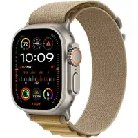 Apple Watch Ultra 2 GPs + Cellular 49mm Tan Alpine Loop Medium Smartwatch