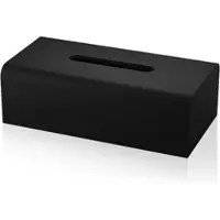 DECOR WALTHER Tissuebox Stone Matt Zwart