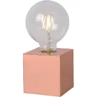 Lucide cubico tafellamp ø 9,5 cm led 1x5w 2700k koper