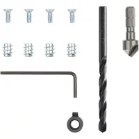 Wolfcraft - Scharnier Reparatie Set 35mm Set - 11 delige set - IKEA Scharnieren repareren - 4657000