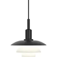 Louis Poulsen Ph 3/3 Hanglamp Metal / Opal Glass - Hanglampen Black - 91870-5741109278-01
