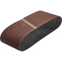 Wolfcraft Textiel schuurband | Korund | K60 | 75 x 533mm | 6 stuks - 3102000