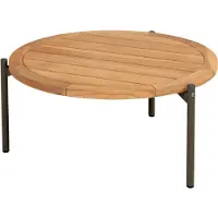 4 Seasons Outdoor Yoga lounge tuintafel 73xH35 cm aluminium terre