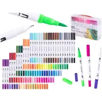 Ikonka Marker, Gekleurde merken Markeerstiften set 100 stuks.