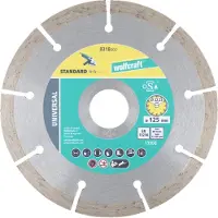 Wolfcraft 8318000 Diamanten doorslijpschijf 125 mm 1 stuk(s) Puimsteen, Steen