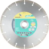 Wolfcraft 8319000 Diamanten doorslijpschijf 230 mm 1 stuk(s) Puimsteen, Steen
