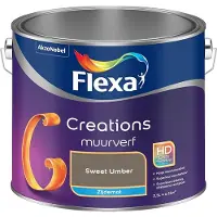 Flexa - Creations Muurverf Zijdemat - Sweet Umber - Mengverf - 2,5 L