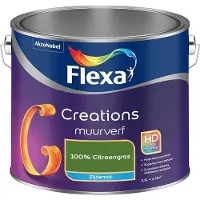 Flexa - Creations Muurverf Zijdemat - 100% Citroengras - Mengverf - 2,5 L