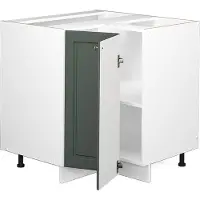 Vicco Fame-Line Hoekkast – 80.5 cm, WB Marmer Groen-Goud Landhuis