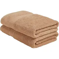 Yumeko Douchelaken Katoen 70x140 Beige - Eco, Bio & Fairtrade