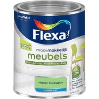 Flexa - Mooi Makkelijk Meubels Zijdeglans - Midden Eucalyptus - Mengverf - 750 Ml