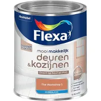 Flexa - Mooi Makkelijk Deuren & Kozijnen Zijdeglans - The Workshop 1 - Mengverf - 750 Ml