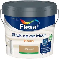 Flexa - Strak Op De Muur Binnen Mat - 85% Sesam - Mengverf - 5 L