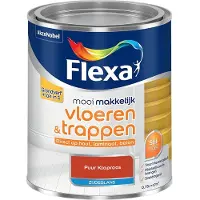 Flexa - Mooi Makkelijk Vloeren & Trappen Zijdeglans - Puur Klaproos - Mengverf - 750 Ml