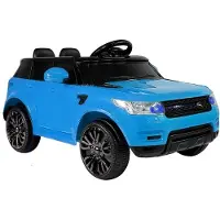 Wisam Kleine elektrische auto - SUV - 12V - 93x54,5x37 cm - blauw