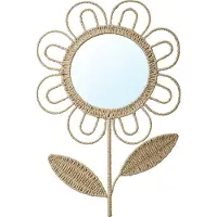 Vertbaudet XL muurspiegel bloem beige