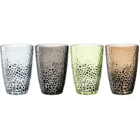 Leonardo MATERA Longdrinkglas 340ml assorti - set/4