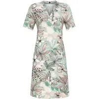 Ringella Nachthemd groene en roze bloemen