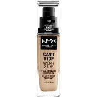 Nyx Facial make-up Foundation Can't Stop Won't Stop Foundation 09 Nude