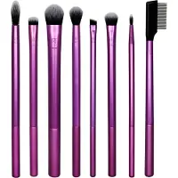 Real Techniques Real-Techniques Makeup-Brushes Eye-BrushesEveryday Eye Essentials Brush Set Shading Brush + Essential Crease Brush + Defining Crease Brush + Definer Brush + Smudge Brush + Medium Shadow Brush + Lash